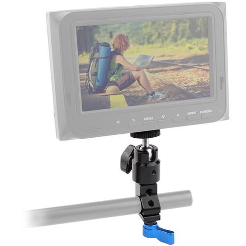 CAMVATE 15mm Rod Clamp with 1 4"-20 Screw Mini Ball Head Mount