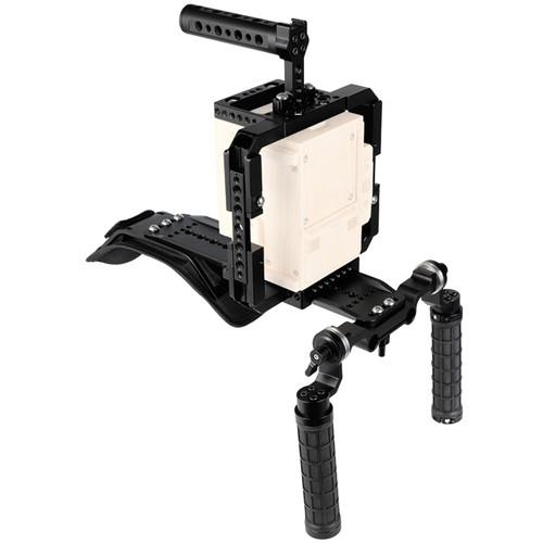 CAMVATE Pro Shoulder Rig Full Frame Cage Kit for RED DSMC2 Cameras