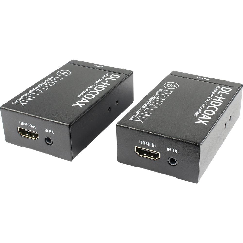 Digitalinx HDMI & IR Extender Kit over RG6 RG59
