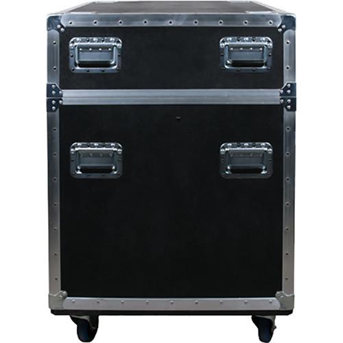 Elation Professional Quad Road Case for Fuze Wash Z350 Moving Heads