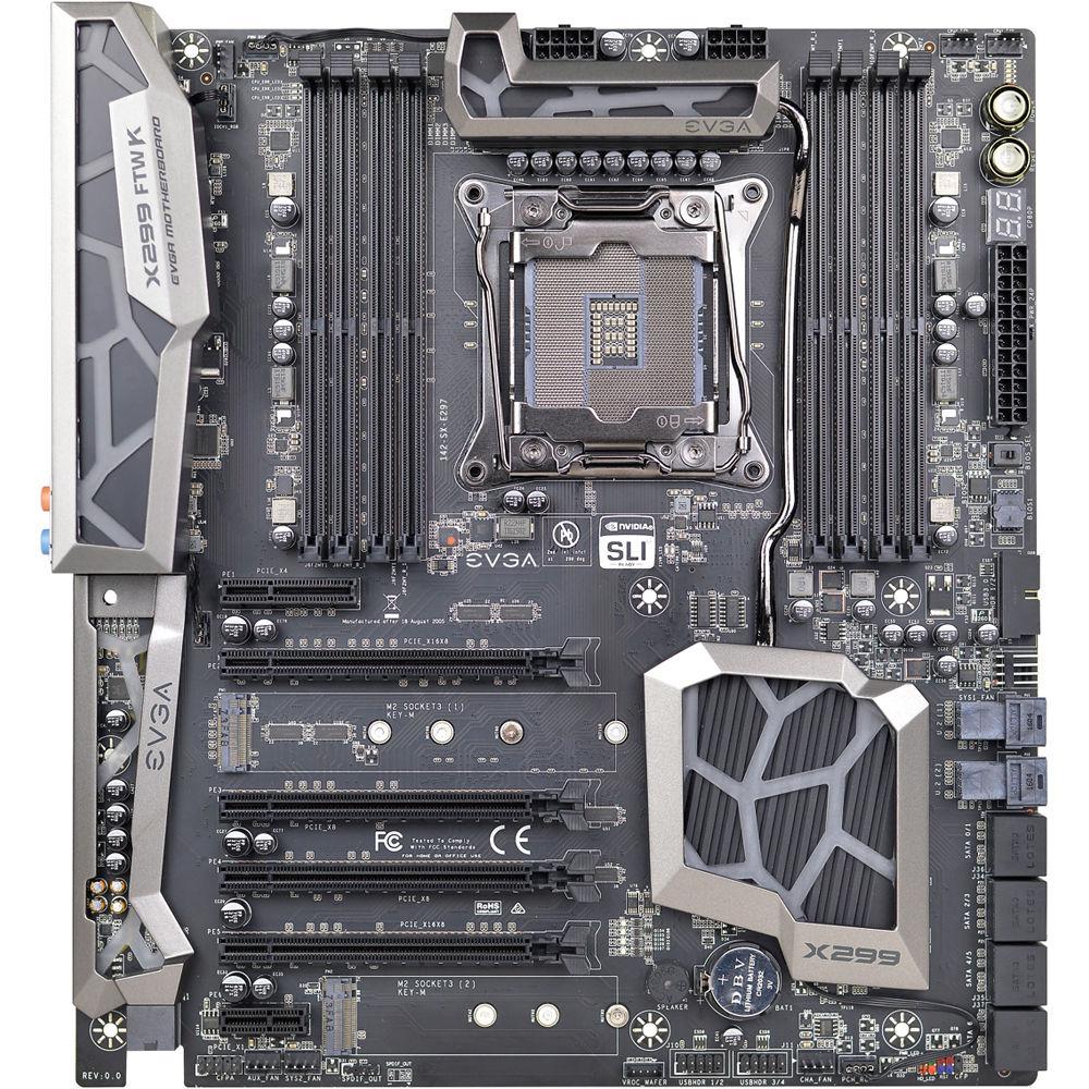 EVGA X299 FTW-K LGA 2066 E-ATX Motherboard