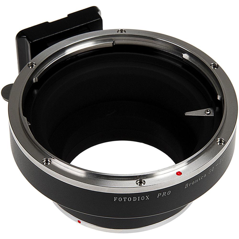 FotodioX Pro Lens Mount Adapter with Generation v10 Focus Confirmation Chip for Bronica SQ-Mount Lens to Canon EF or EF-S Mount Camera