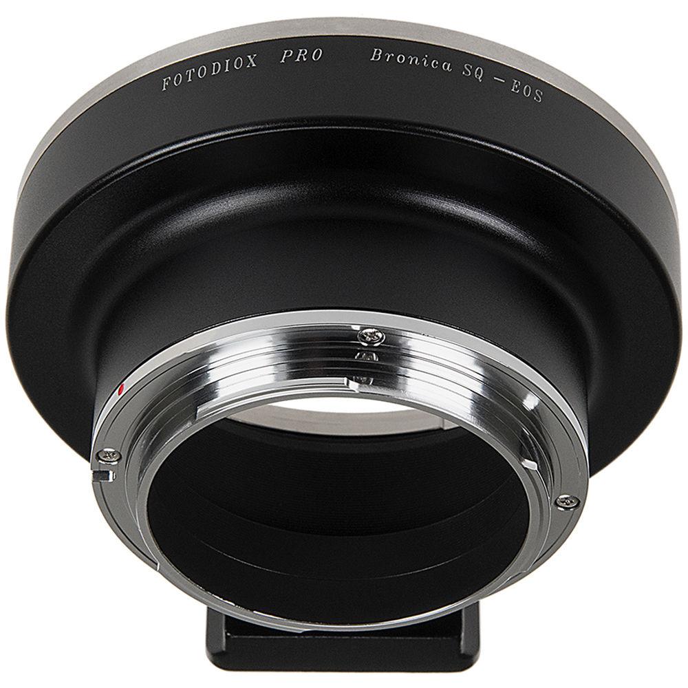FotodioX Pro Lens Mount Adapter with Generation v10 Focus Confirmation Chip for Bronica SQ-Mount Lens to Canon EF or EF-S Mount Camera
