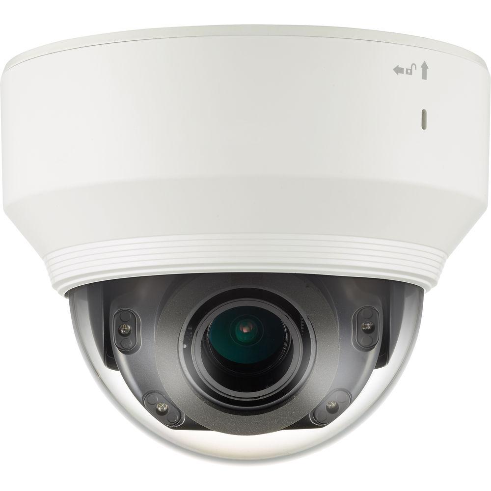 Hanwha Techwin WiseNet P Series 4K Network IR Dome Camera with Night Vision