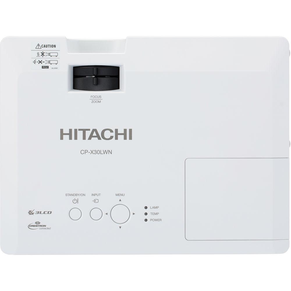 Hitachi CP-WX30LWN 3000 Lumen WXGA LCD Projector