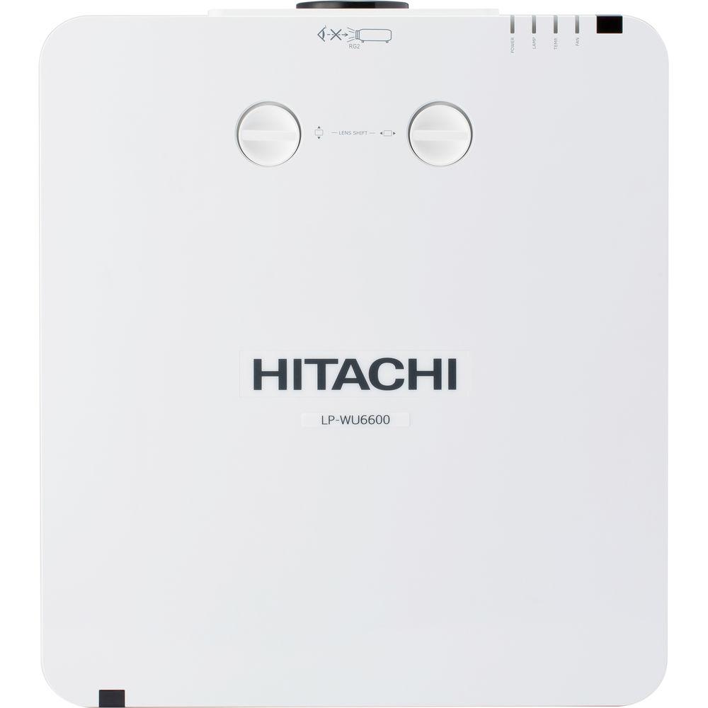 Hitachi LP-WU6600 6000-Lumen WUXGA DLP Laser Projector with ML-64 Long Throw Lens