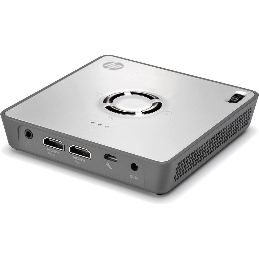 HP MP120 120-Lumen WVGA DLP Pico Projector with Wi-Fi