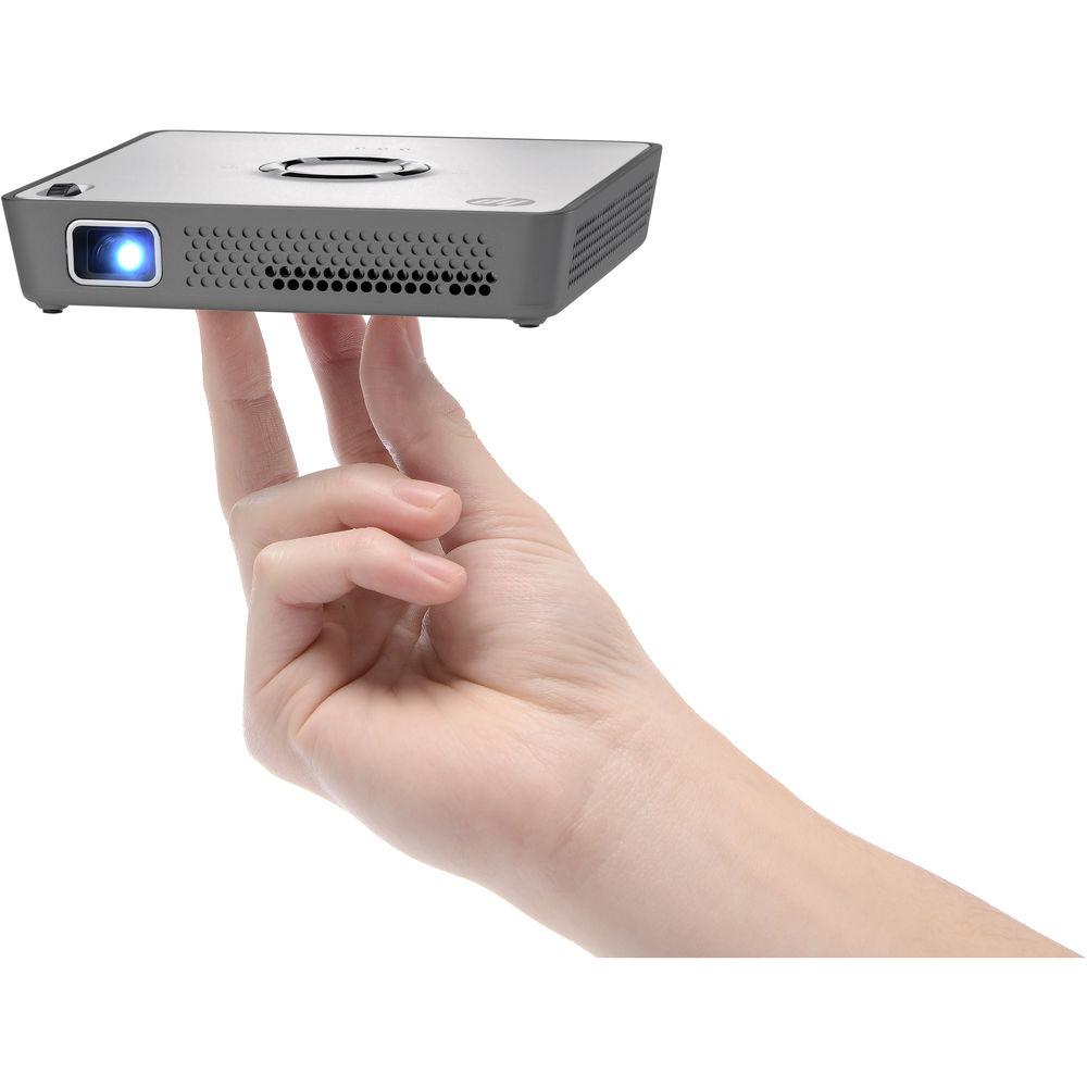 HP MP120 120-Lumen WVGA DLP Pico Projector with Wi-Fi