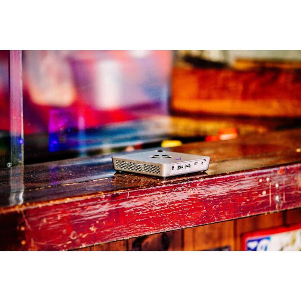 HP MP120 120-Lumen WVGA DLP Pico Projector with Wi-Fi