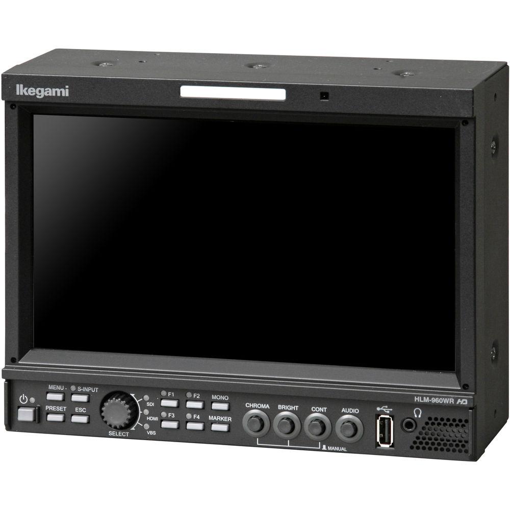 Ikegami Two 9-Inch HDTV SDTV Mulc-Format Lcd Monitor, Full Hd Widescreen 1920X1080 Resolucon, Ac Dc Input. I
