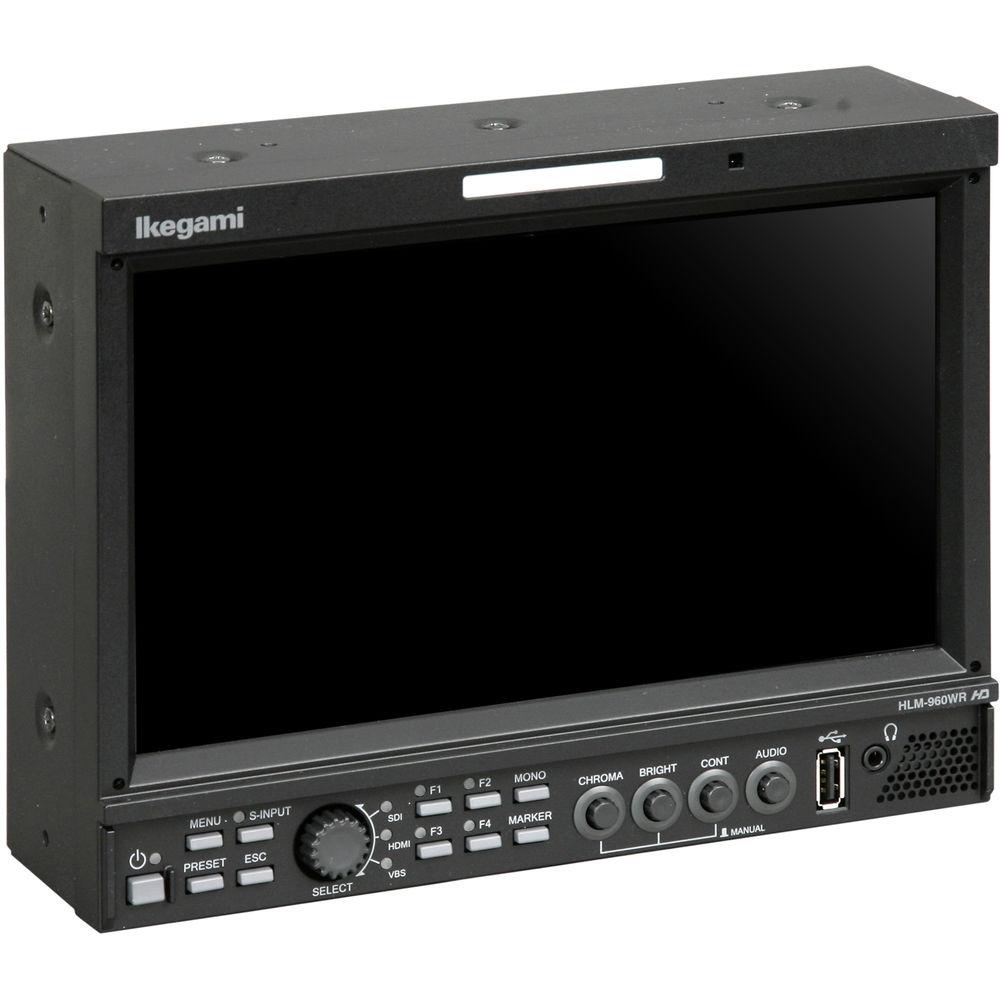 Ikegami Two 9-Inch HDTV SDTV Mulc-Format Lcd Monitor, Full Hd Widescreen 1920X1080 Resolucon, Ac Dc Input. I
