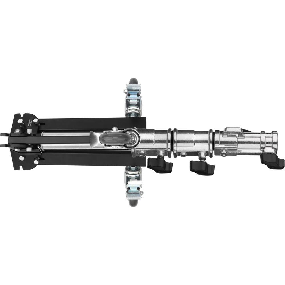 Impact Lowboy Steel Stand with Wheels and Combo Head