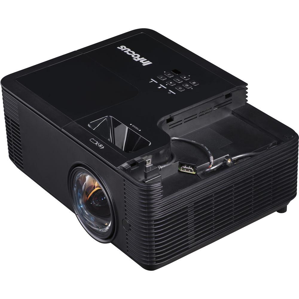 InFocus IN136ST 4000-Lumen WXGA Short-Throw DLP Projector