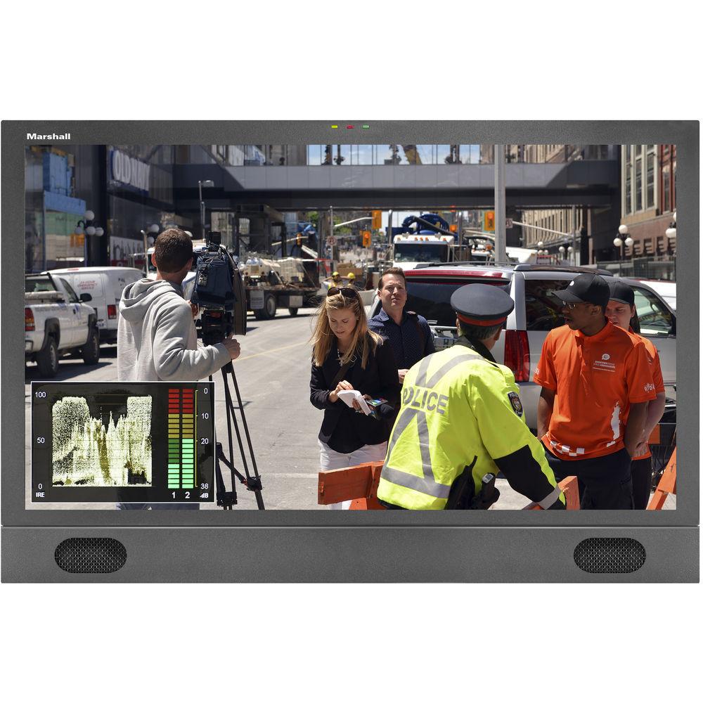 Marshall Electronics V-LCD241MD 24" LCD Desk Rackmount Monitor