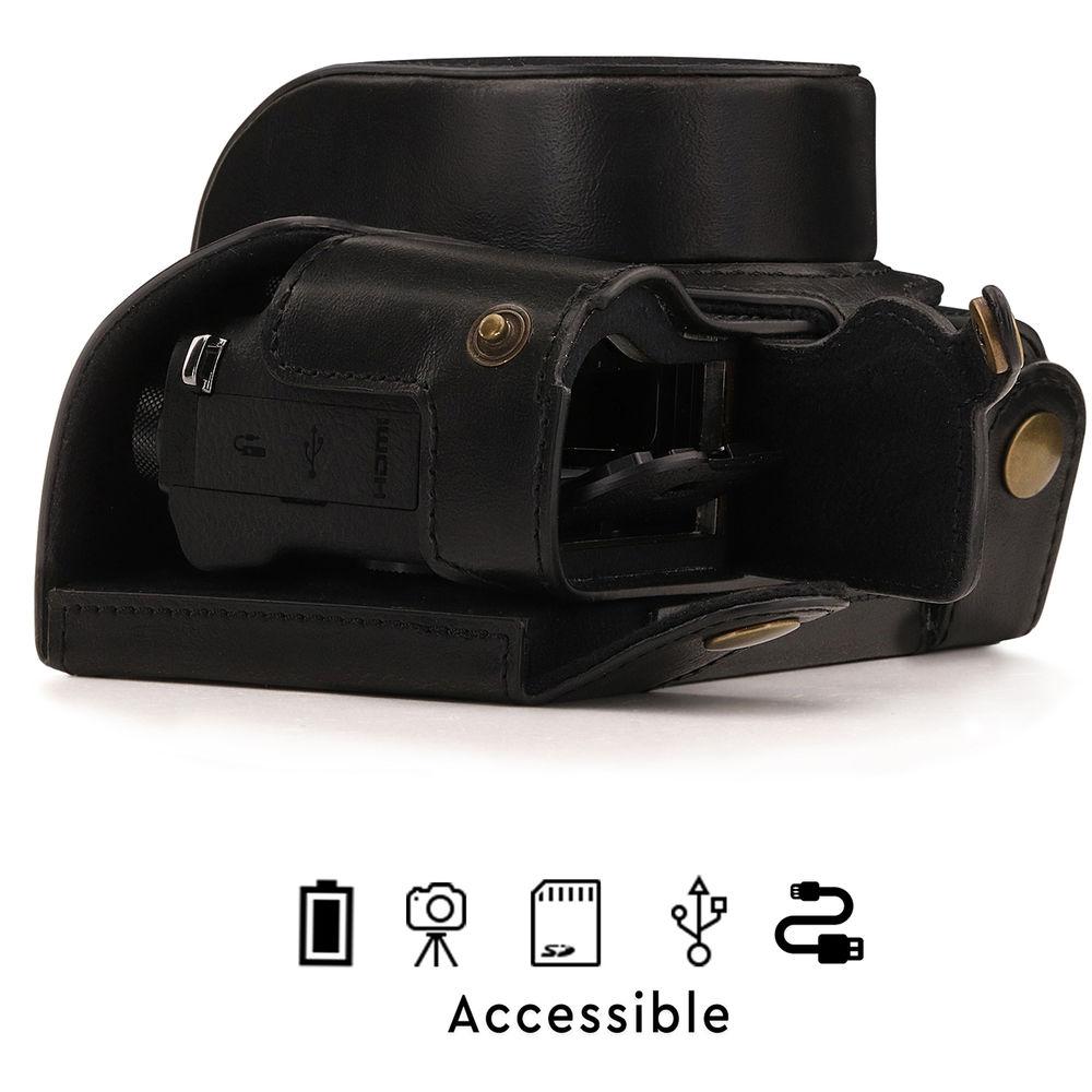 MegaGear Ever Ready Camera Case and Strap for Canon PowerShot G1X Mark III