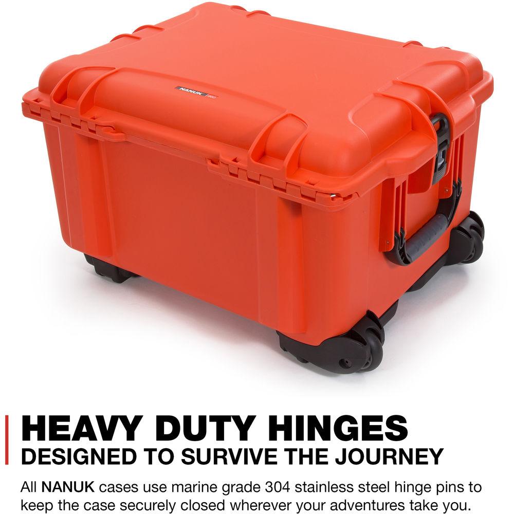 Nanuk 960 Waterproof Hard Case with Wheels for Black Magic URSA