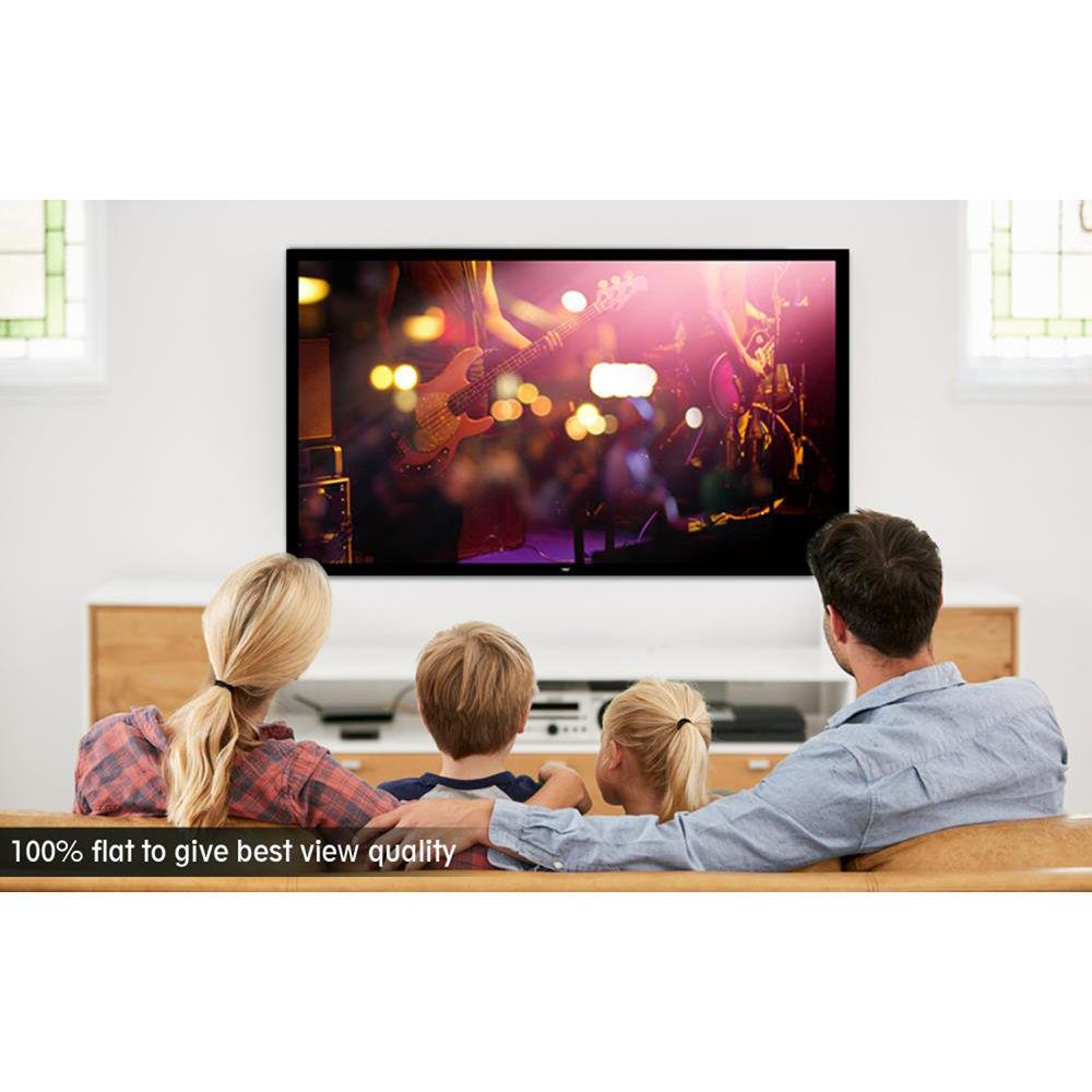 Pyle Pro Fixed Wall Mount Projector Screen