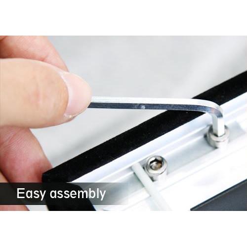 Pyle Pro Fixed Wall Mount Projector Screen