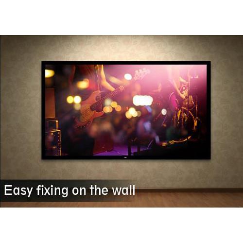 Pyle Pro Fixed Wall Mount Projector Screen