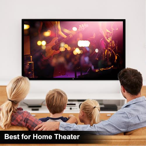 Pyle Pro Fixed Wall Mount Projector Screen