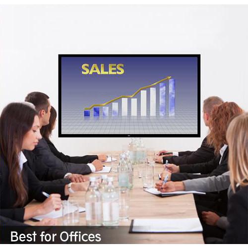 Pyle Pro Fixed Wall Mount Projector Screen