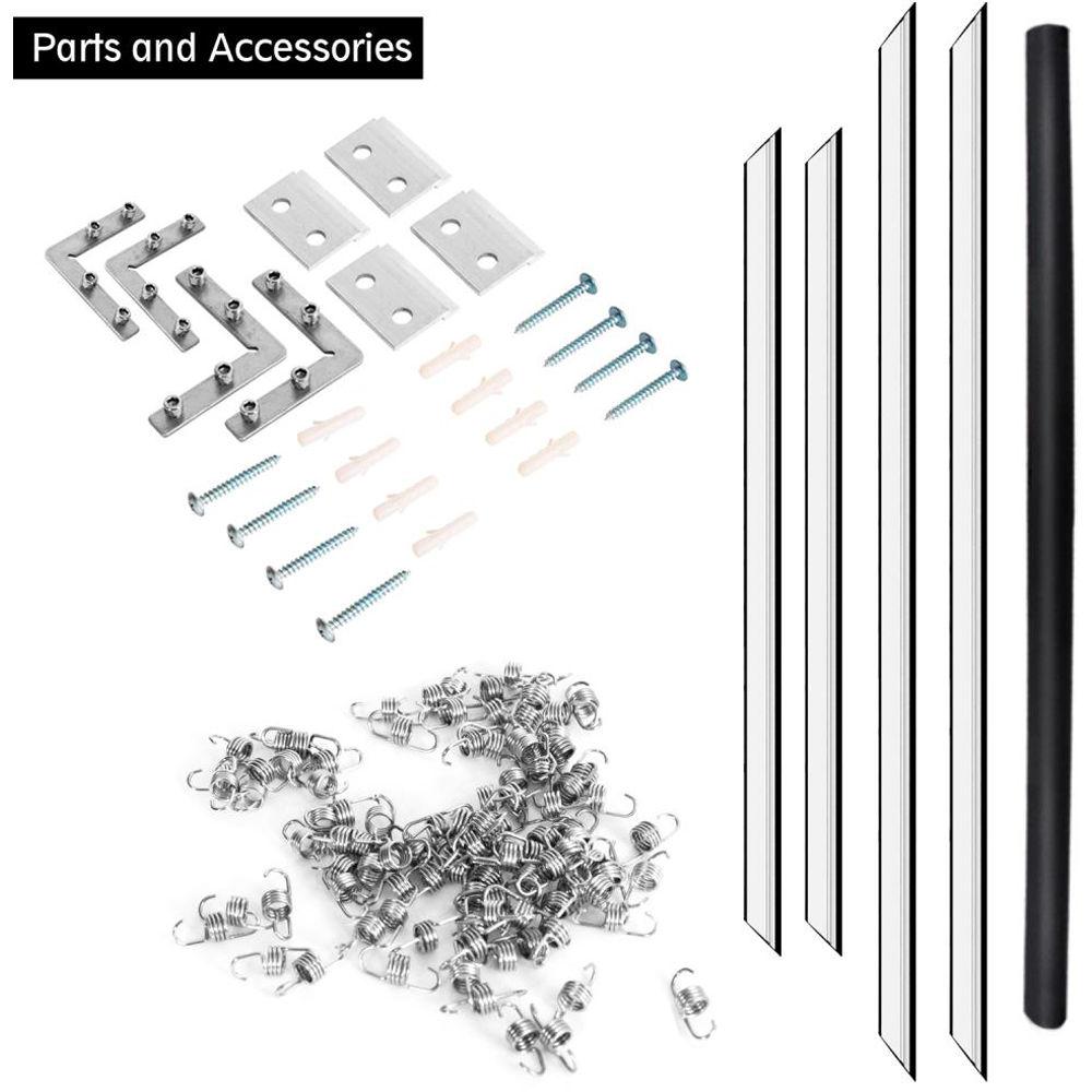 Pyle Pro Fixed Wall Mount Projector Screen