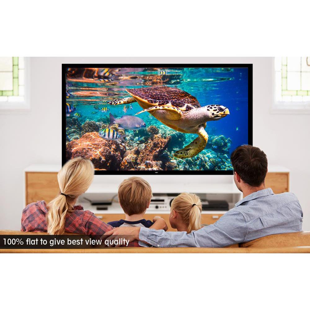 Pyle Pro Fixed Wall Mount Projector Screen