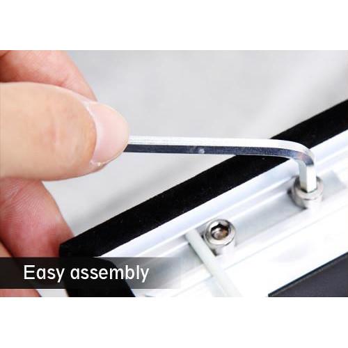 Pyle Pro Fixed Wall Mount Projector Screen