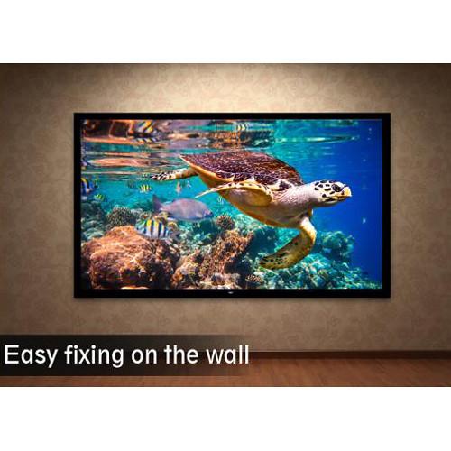 Pyle Pro Fixed Wall Mount Projector Screen