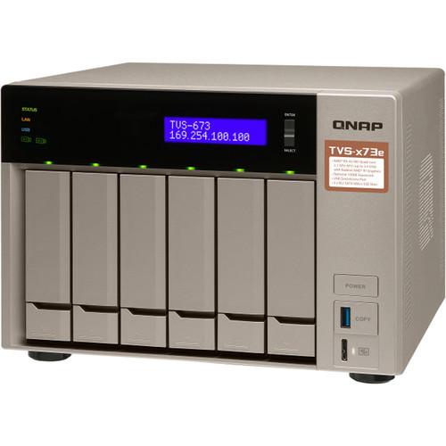QNAP TVS-673E-4G 6-Bay NAS Server