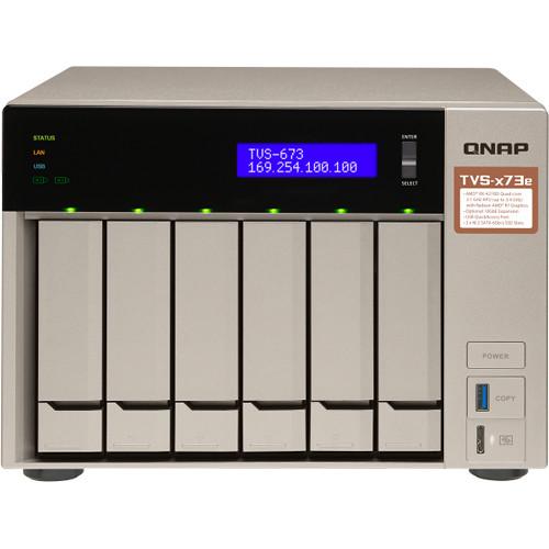 QNAP TVS-673E-4G 6-Bay NAS Server