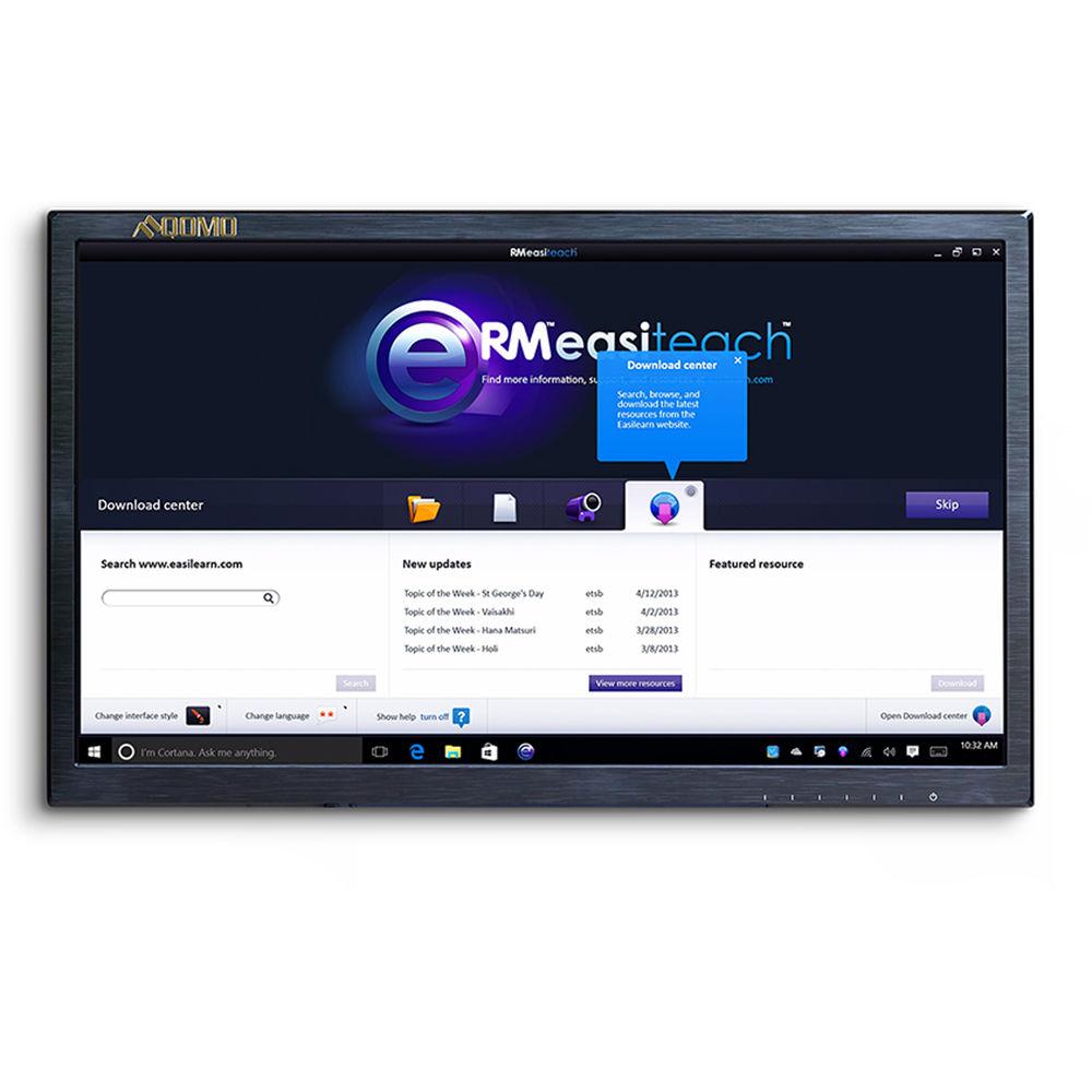 QOMO RM Easiteach Next Generation Interactive Classroom Software