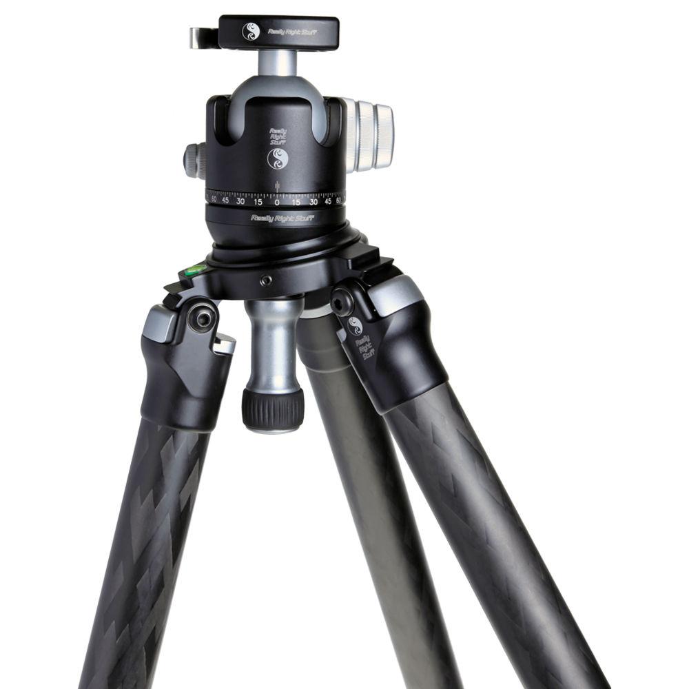 Really Right Stuff TA-3 Leveling Base with Short Handle and Platform with 3 8"-16 Stud