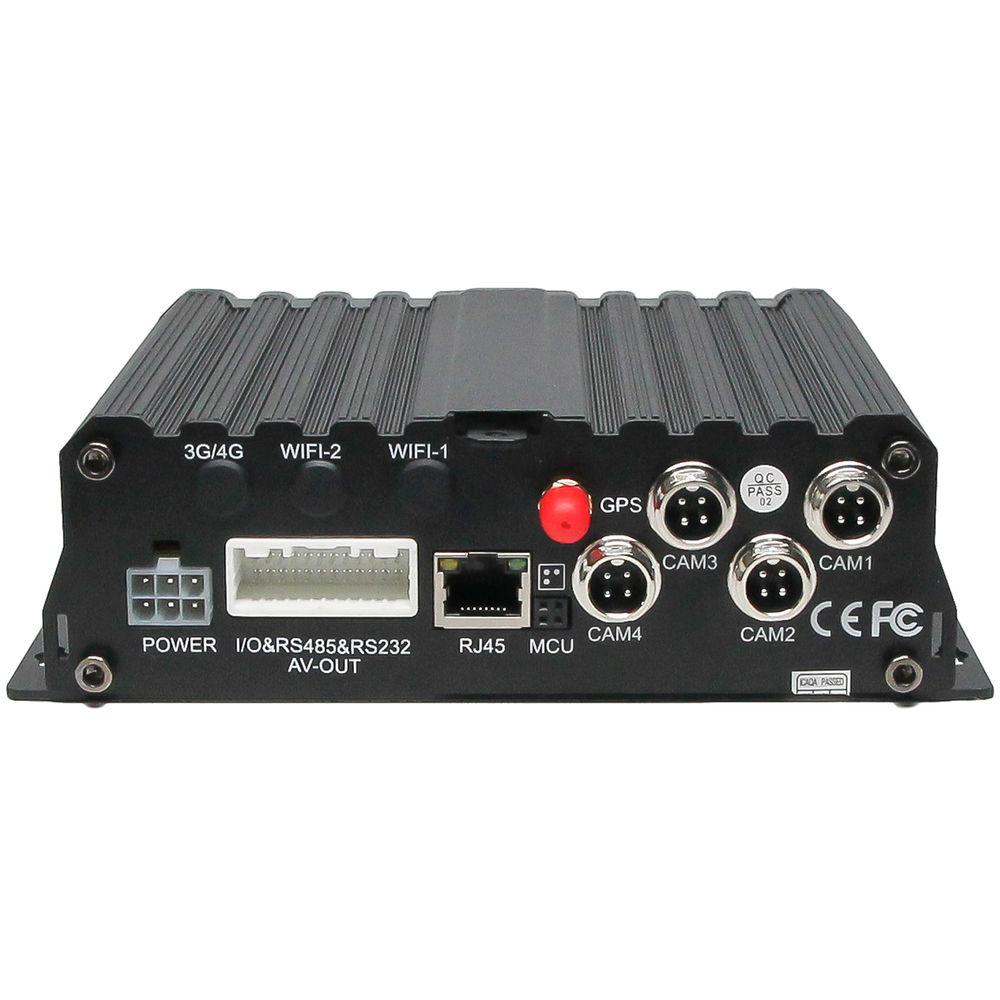 Rear View Safety MobileMule 5500 4-Channel Mobile DVR with GPS