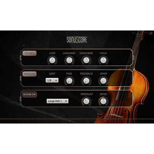 SONUSCORE Lyrical Violin Phrases Virtual Instrument Library