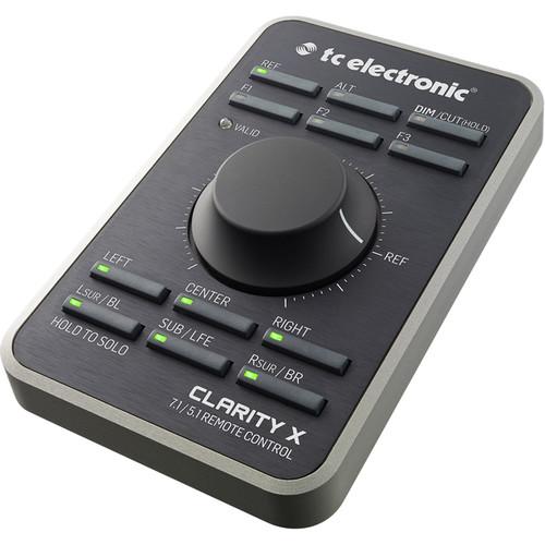 TC Electronic Clarity X Package - Monitor Controller with Rackmount Engine, Remote Controller, and Test Microphone