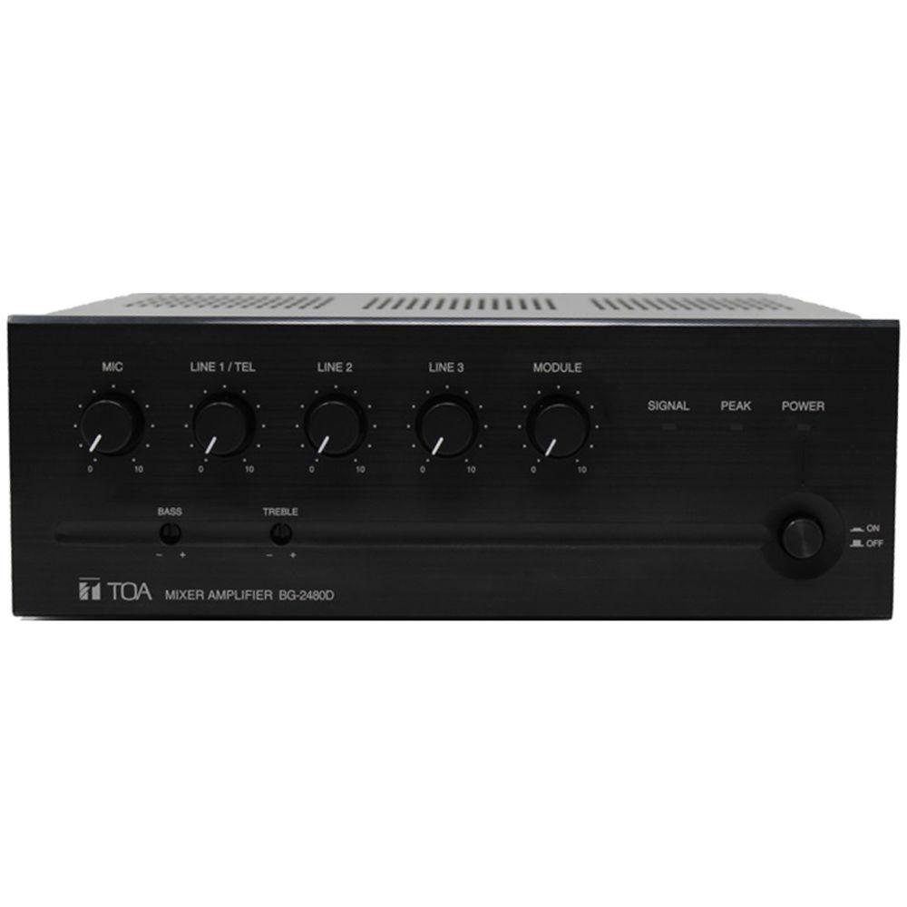 Toa Electronics BG-2480D 480W Mixer Amplifier