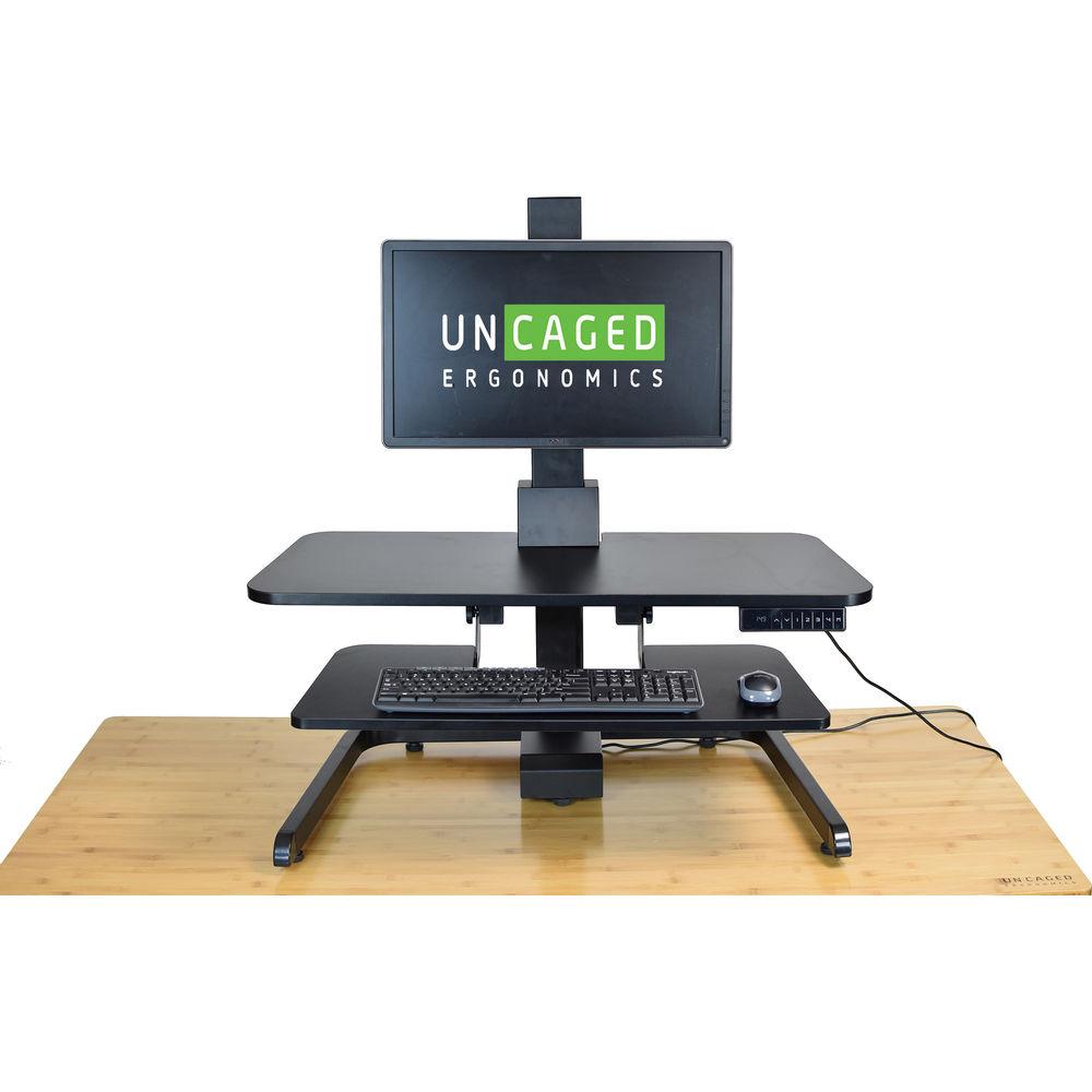 Uncaged Ergonomics Electric Standing Desk Conversion