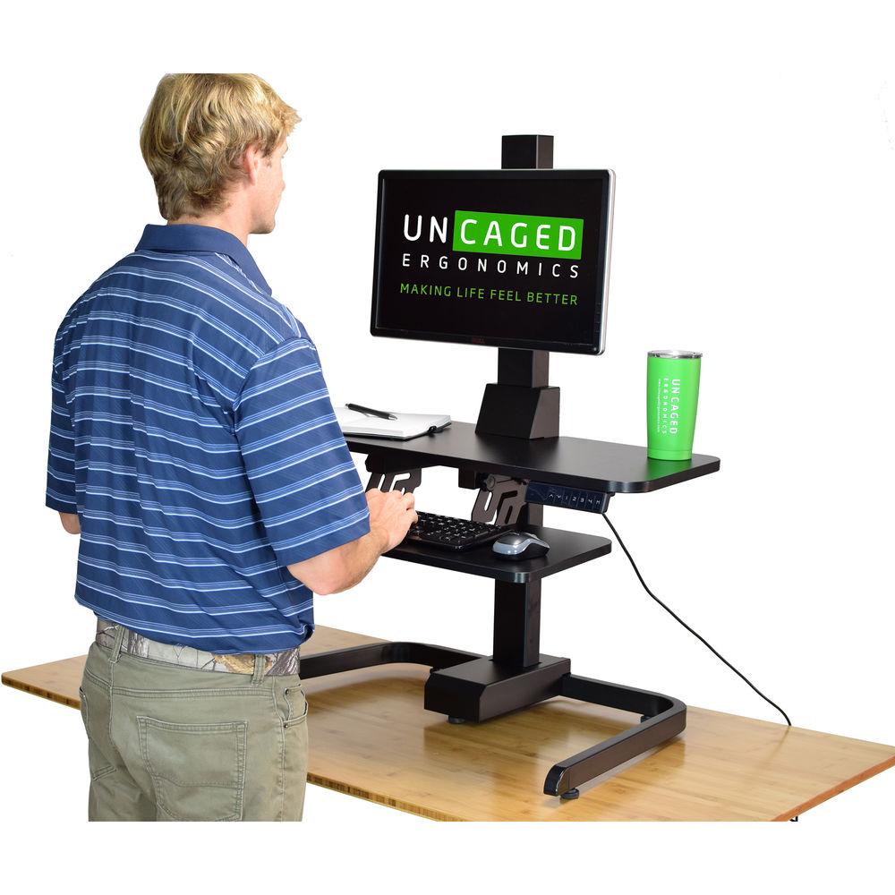 Uncaged Ergonomics Electric Standing Desk Conversion