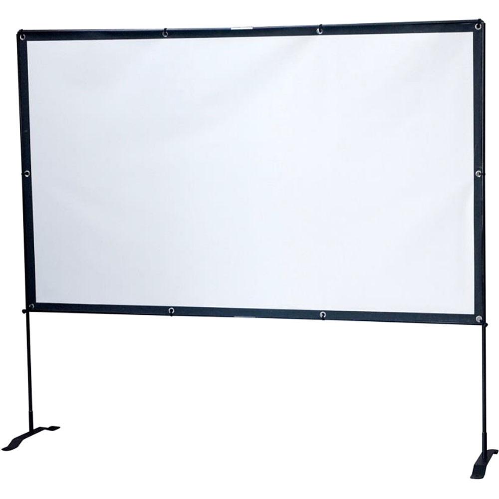 VocoPro K-Cast Portable Battery-Powered PA and Projector with Screen