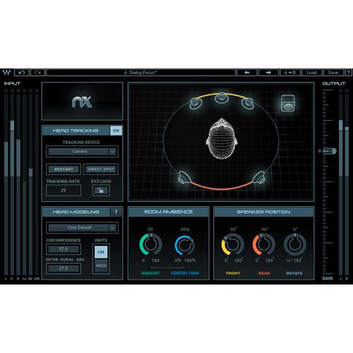 Waves Nx Virtual Mix Room Plug-In & Nx Head Tracker Kit