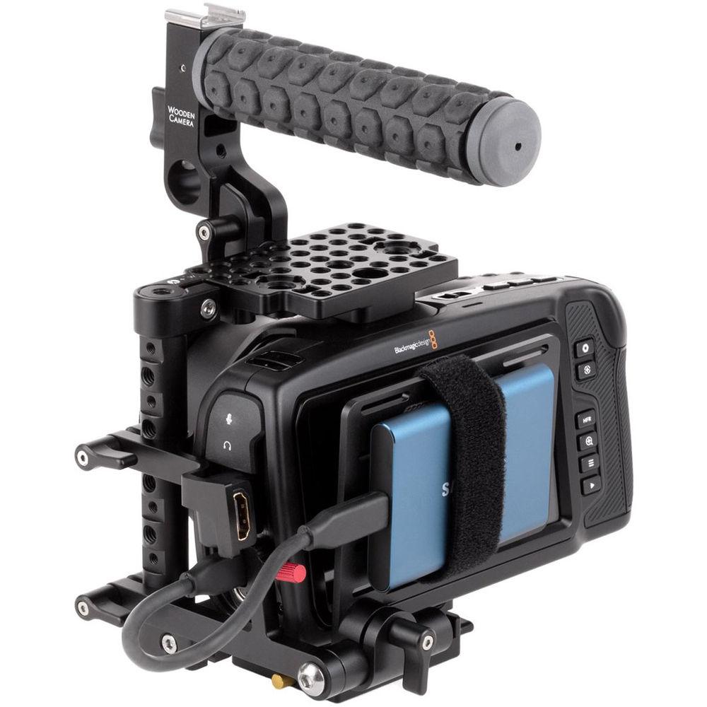 Wooden Camera - Unified BMPCC4K Camera Cage SSD Mount