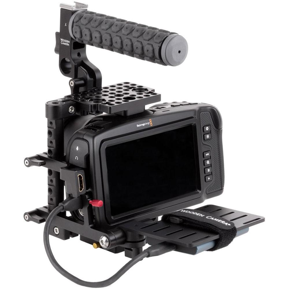 Wooden Camera - Unified BMPCC4K Camera Cage SSD Mount