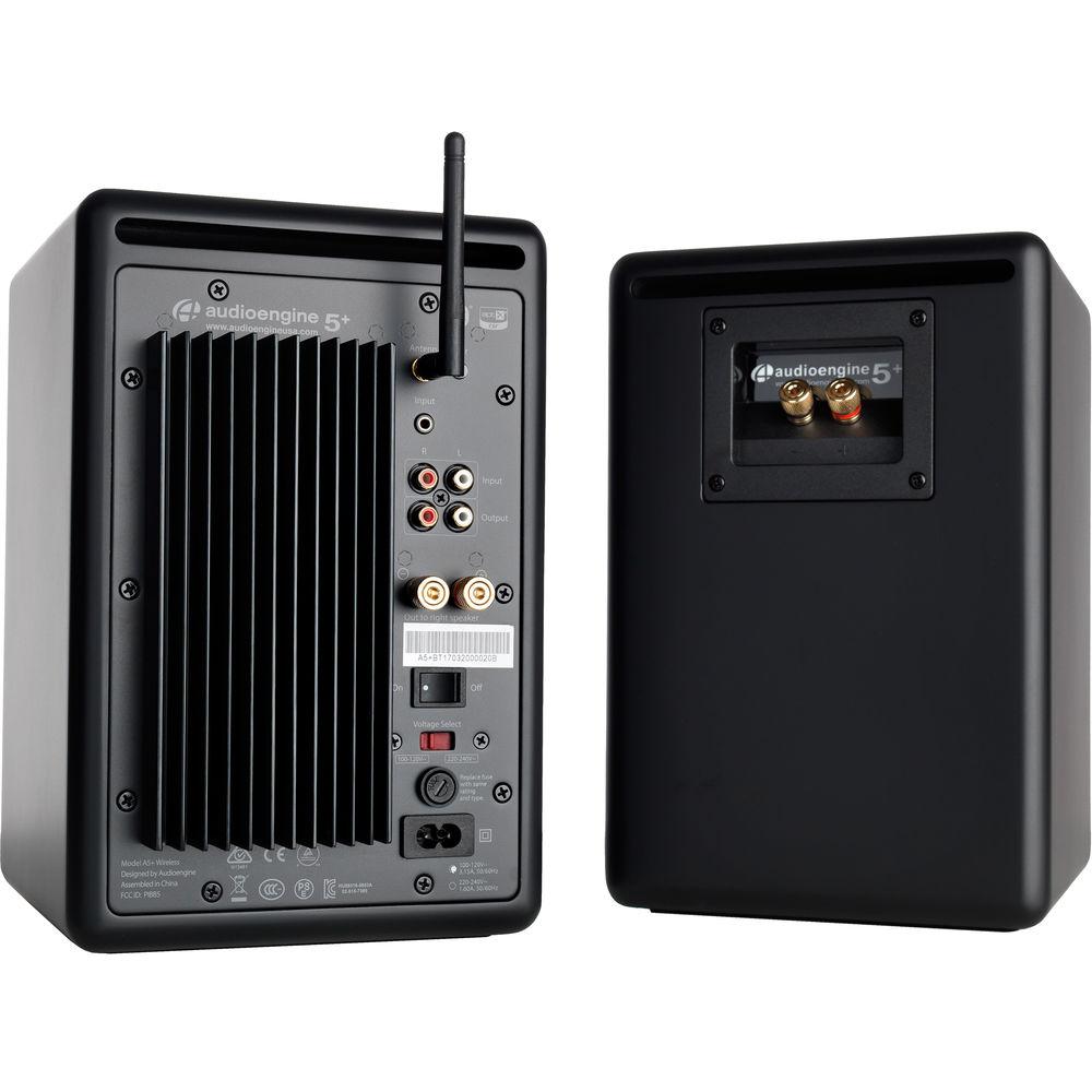 Audioengine A5 Wireless 2-Way Active Bluetooth Bookshelf Speakers