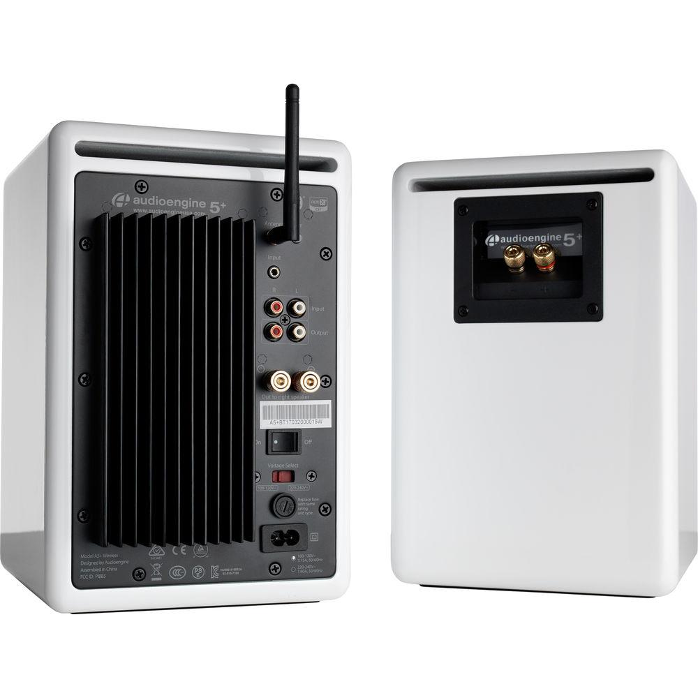 Audioengine A5 Wireless 2-Way Active Bluetooth Bookshelf Speakers