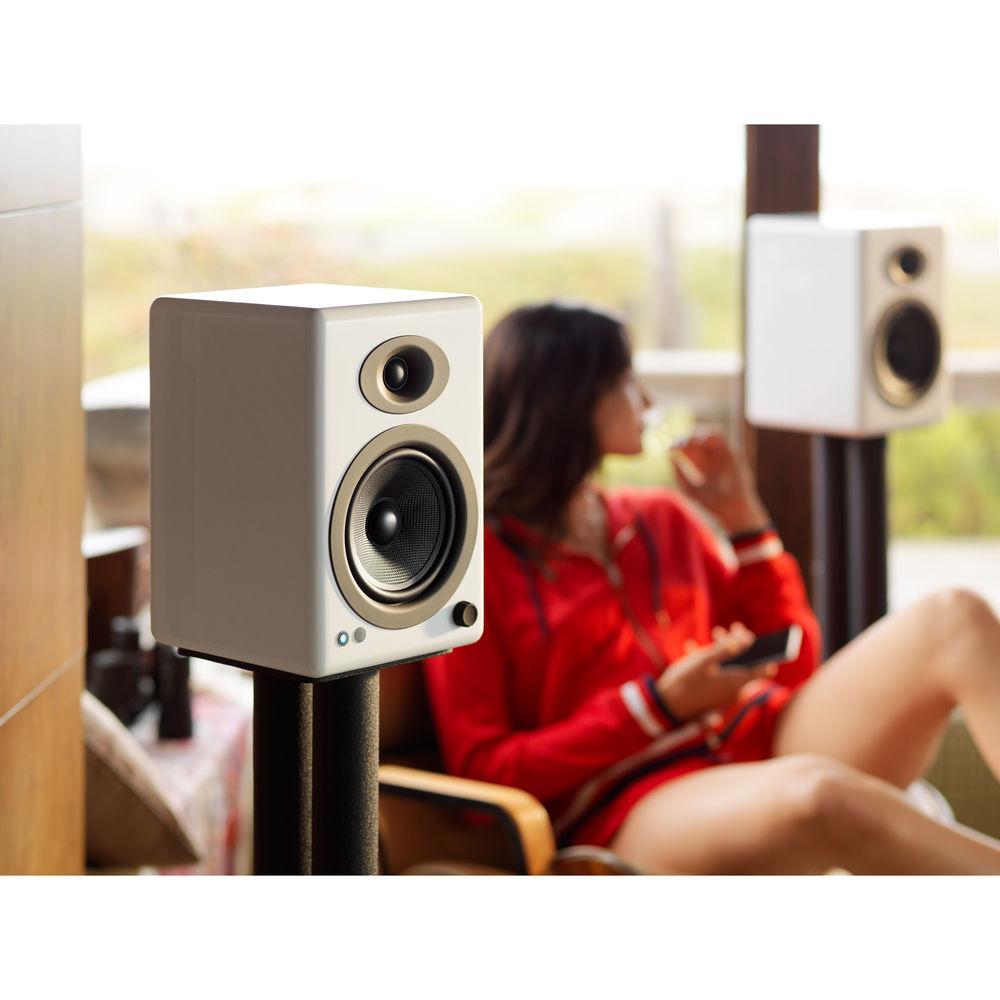 Audioengine A5 Wireless 2-Way Active Bluetooth Bookshelf Speakers