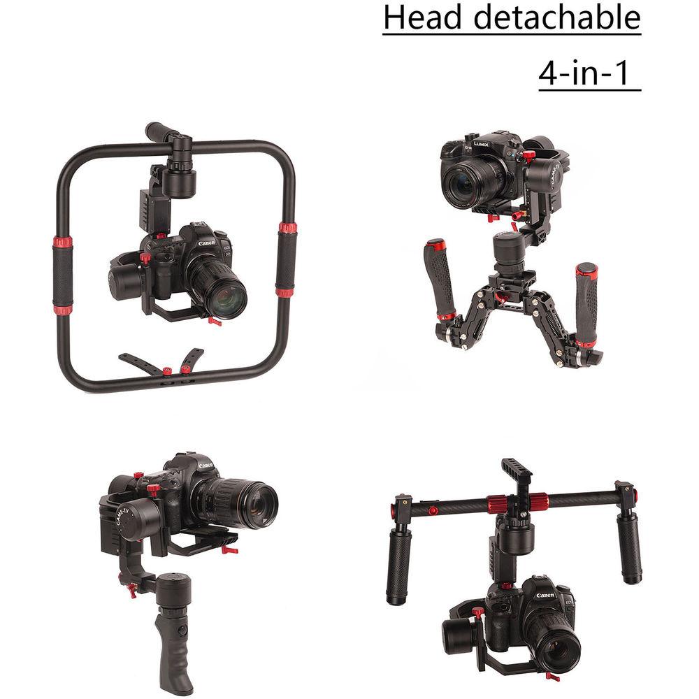 CAME-TV Prophet 4-in-1 Handheld Gimbal Stabilizer with Detachable Head