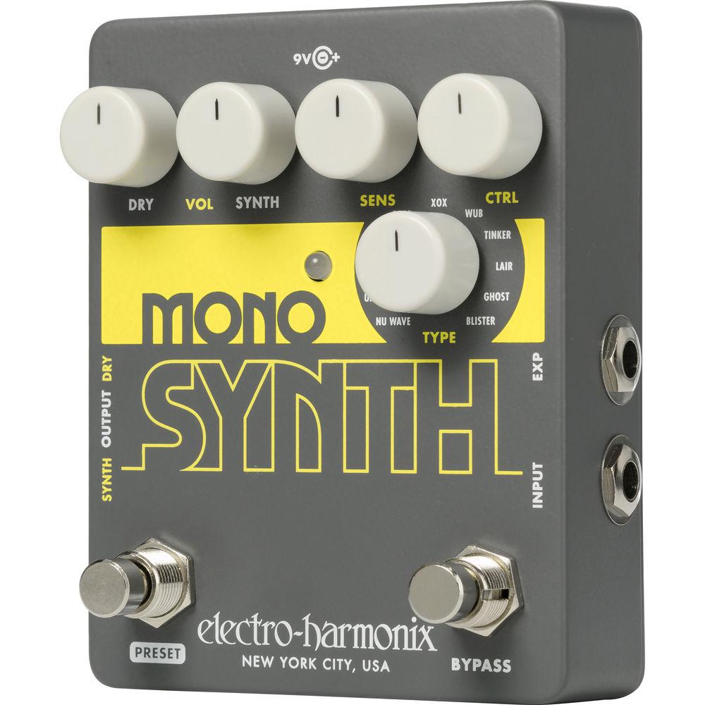 Electro-Harmonix Mono Synth Guitar Synthesizer Pedal