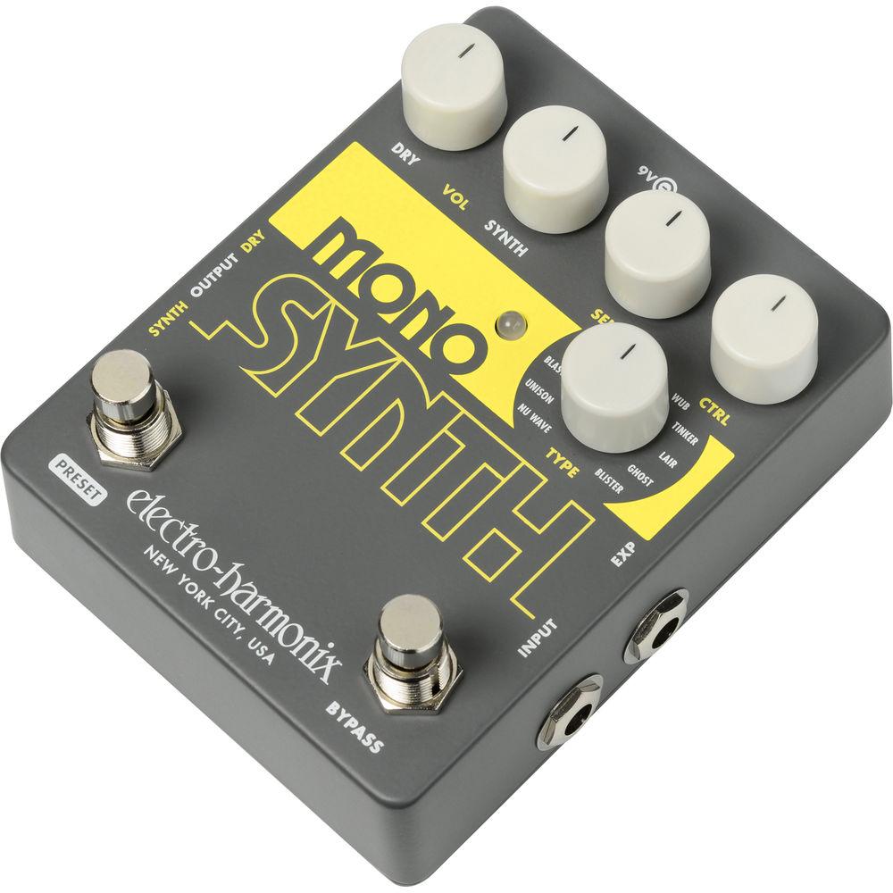 Electro-Harmonix Mono Synth Guitar Synthesizer Pedal