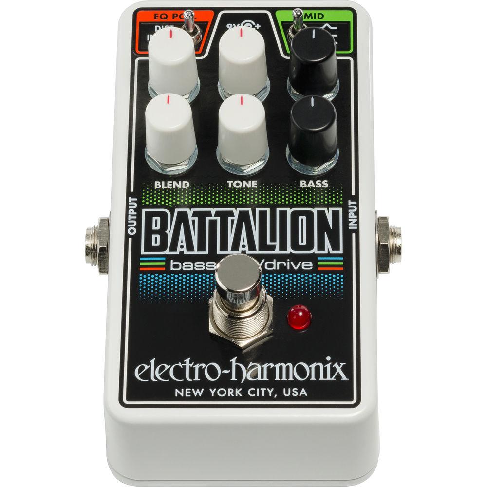 Electro-Harmonix Nano Battalion Bass Preamp and Overdrive Pedal